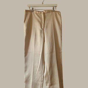 Satin Trousers- Champagne